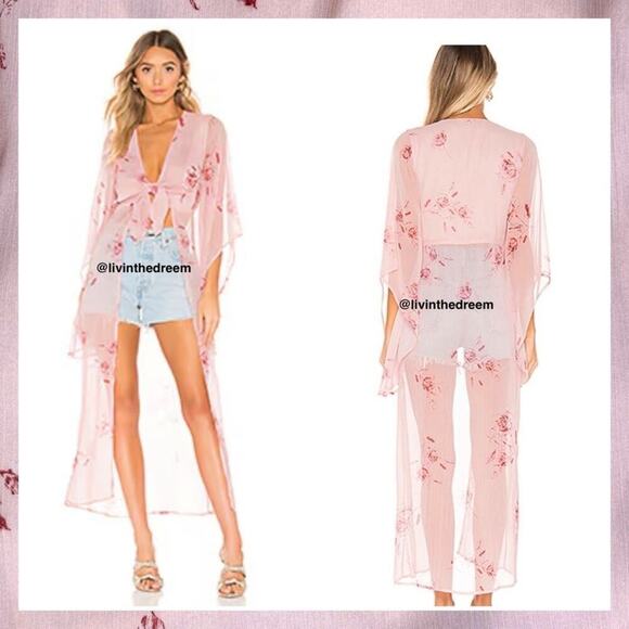 #T190 X REVOLVE House of Harlow 1960 Isla Maxi Blouse $228 - Picture 2 of 14